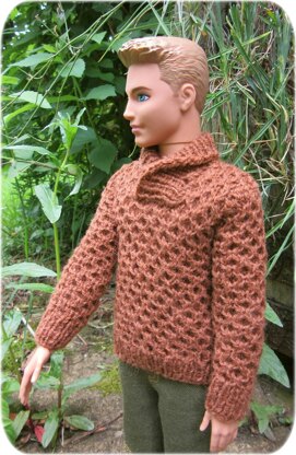 1:6th scale Honeycomb sweater