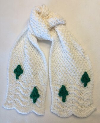 Snowy Hills Scarf