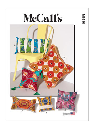 McCall's Pillows M8310 - Sewing Pattern