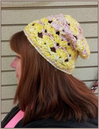 Slouchy Beanie Crochet Pattern She Sells Sea Shells Hat