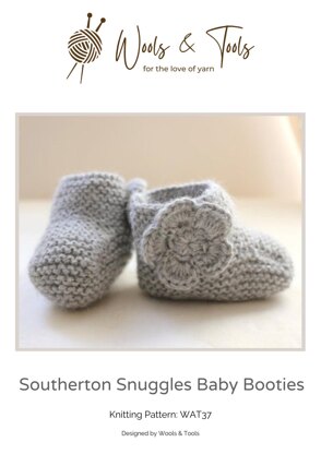 Southerton Snuggles Baby Booties Knitting Pattern