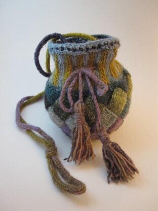 Entrelac Treasure Bag