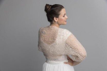 Mohair Bolero CLOUD