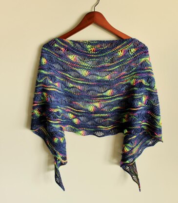 Dancing Skies Shawl