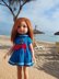 12-inch Dolls Sailor Dress