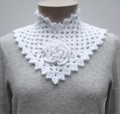 Flower Square Collar - PA-124e