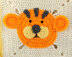 Lions and Tigers and Bears Blanket in Red Heart Super Saver Economy Solids - LW4684 - Downloadable PDF