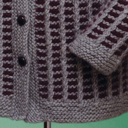Vermont Fiber Designs 152 Unisex Slip Stitch Coat PDF