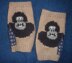 King Kong gorilla/monkey/ape fingerless mitts/gloves/wristlets