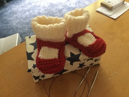 Adult Super Chunky Rib Cuff Sock Slippers