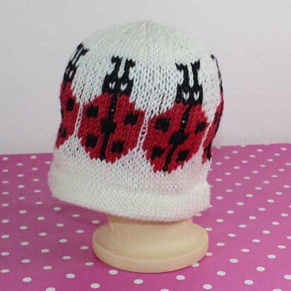 Ladybird (Ladybug) Ski Beanie Hat