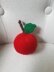 Apple Pin Cushion/Play Food Knitting Pattern