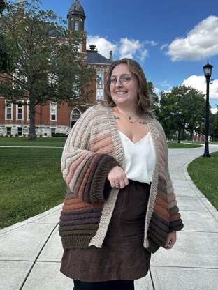 Knit Prismatic Cardigan