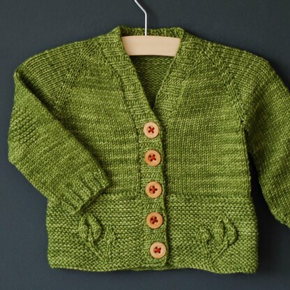 Petites Feuilles Cardigan