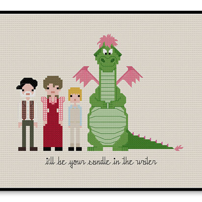 Pete's Dragon - PDF Cross Stitch Pattern