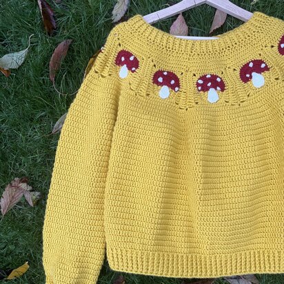 Totally Toadstools Jumper