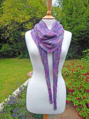 Bahamas Tweed Stitch Scarf