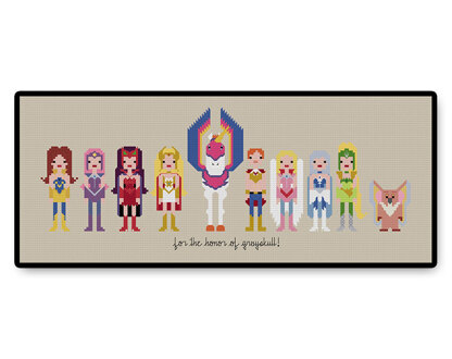 She-Ra - PDF Cross Stitch Pattern