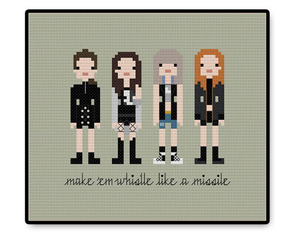 BLACKPINK - Whistle - PDF Cross Stitch Pattern