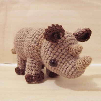 Amigurumi Rhylie the Rhino