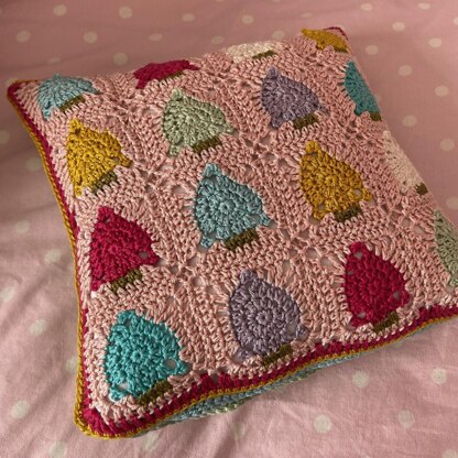 Christmas Tree Square Pillow