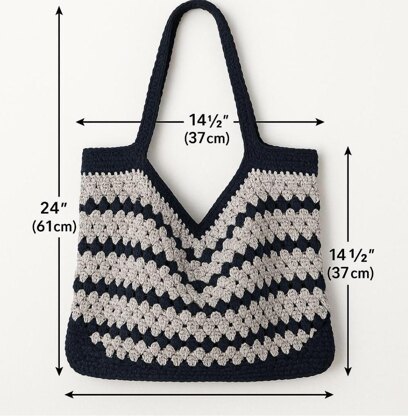 Cotton Crochet Beach Bag
