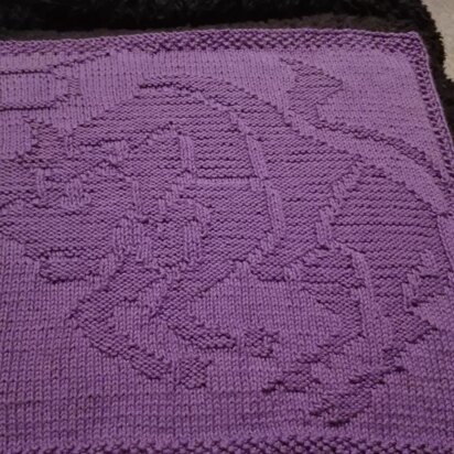 Dishcloth Taurus Zodiac