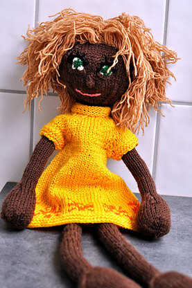 Arne and Carlos' Knitted Dolls with a Designer Wardrobe