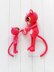 2in1: Pink Panther + Cat Lucienne + Eyes crochet pattern (PDF + 8 videos)
