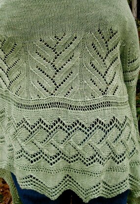 Plus Size Bonnybridge Shawl