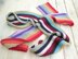Vertical Stripe Scarves "The End of the Rainbow"