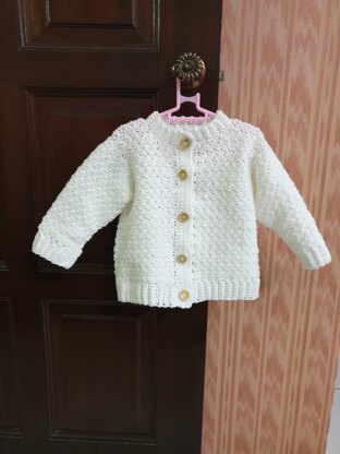 Child Crew Neck Cardigan