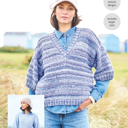 Sweaters in Stylecraft Impressions & Grace - Downloadable PDF