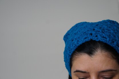 Cluster v stitch granny bandana