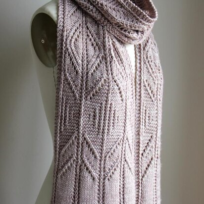 Winter Wish Scarf (Worsted)