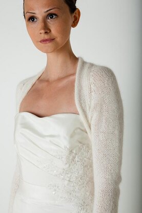 Cozy bolero for brides