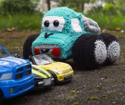 Crochet Pattern Monstertruck Bigfoot