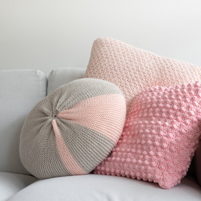 Bobbles Cushion in Yarn and Colors Super Must-Have - YAC100027 - Downloadable PDF