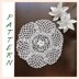 Antique rose doily