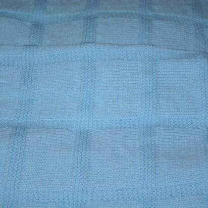 Baby squares blanket