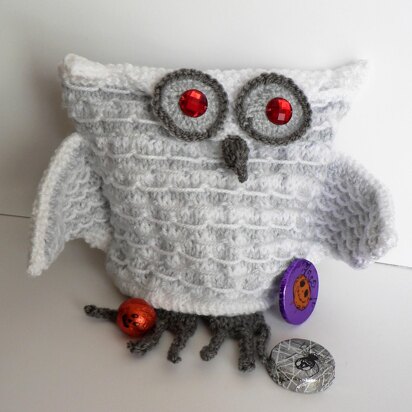 GHOST OWL Halloween Gift Bag