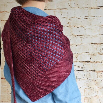 Ambience Shawl - knitting pattern