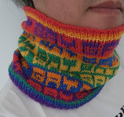 Rainbow Pride Cowl