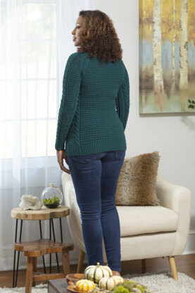 Women's Jumper Foreday in Universal Yarn Fibra Natura Dona - Downloadable PDF