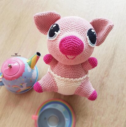 Pinky the Little Pig Amigurumi