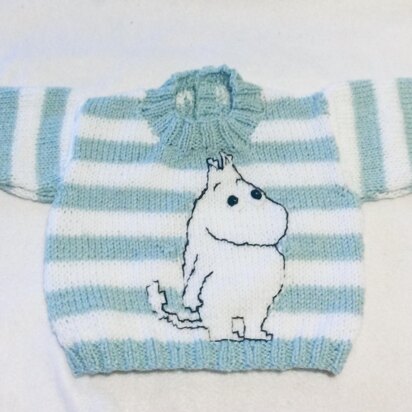 Moomin Inspired Sweater