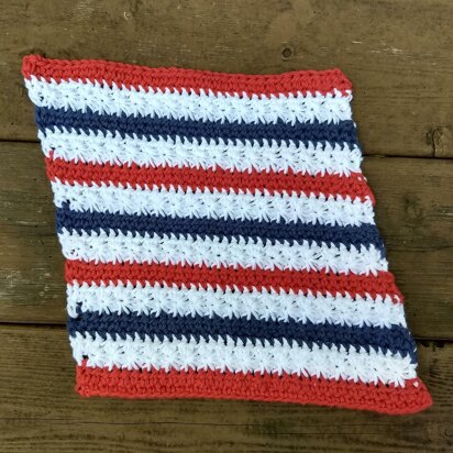 Stars & Stripes Washcloth