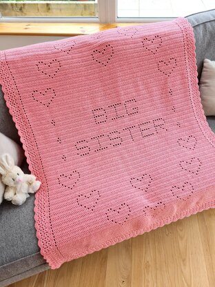 Big Sister Filet Blanket