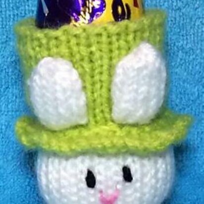 Easter Bunny Head Creme Egg Choc Cover