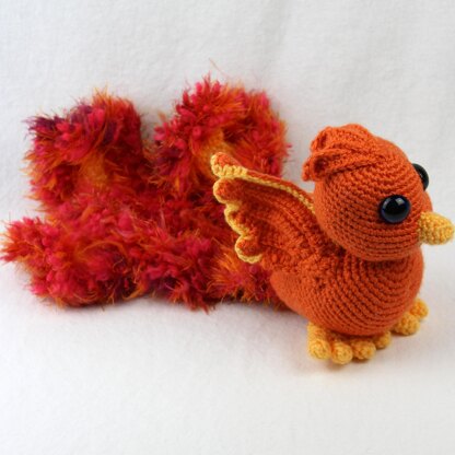 Ashley the Phoenix Amigurumi